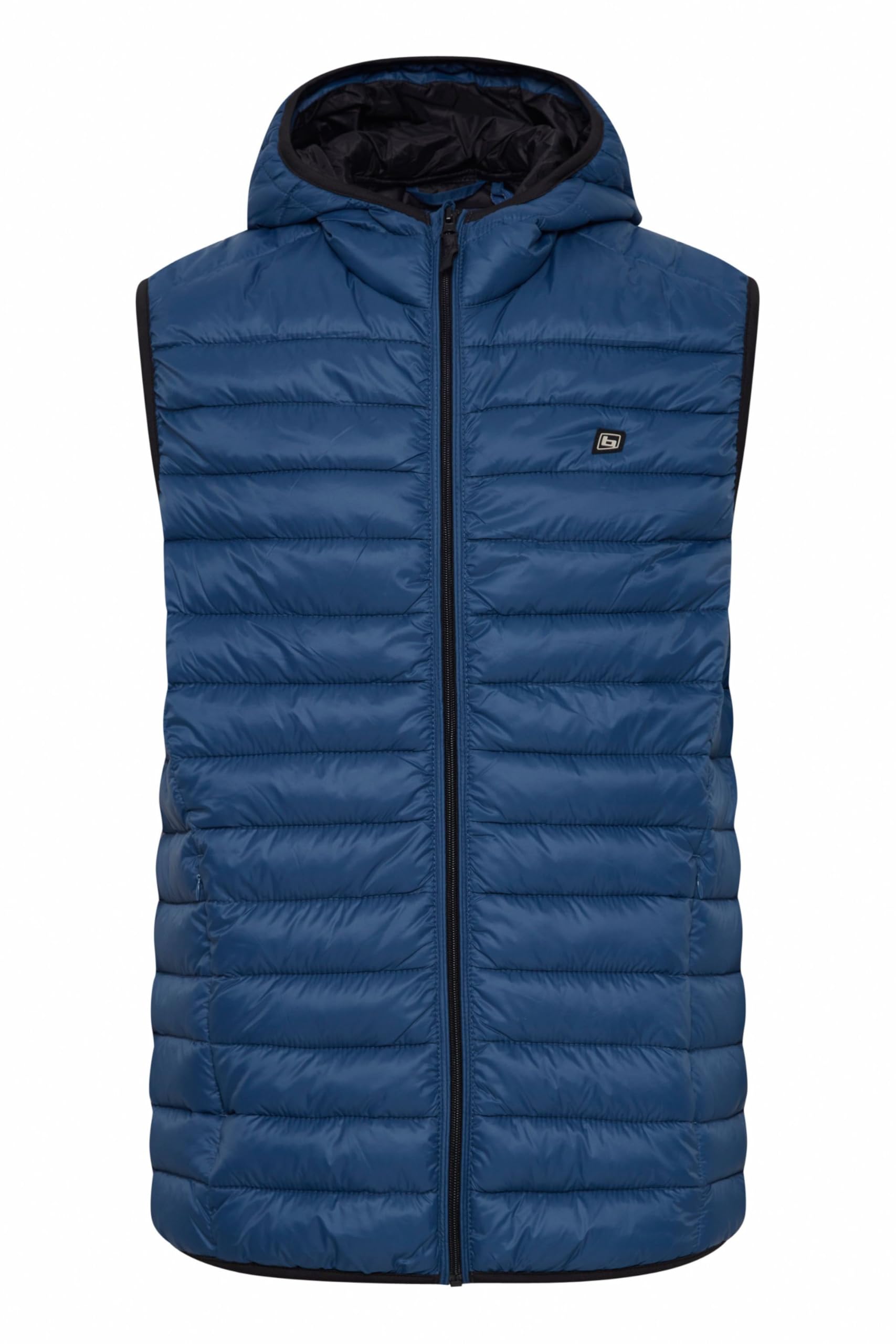 BLEND BHWojtek Herren Weste Steppweste Outdoor Weste leicht wattiert mit Kapuze
