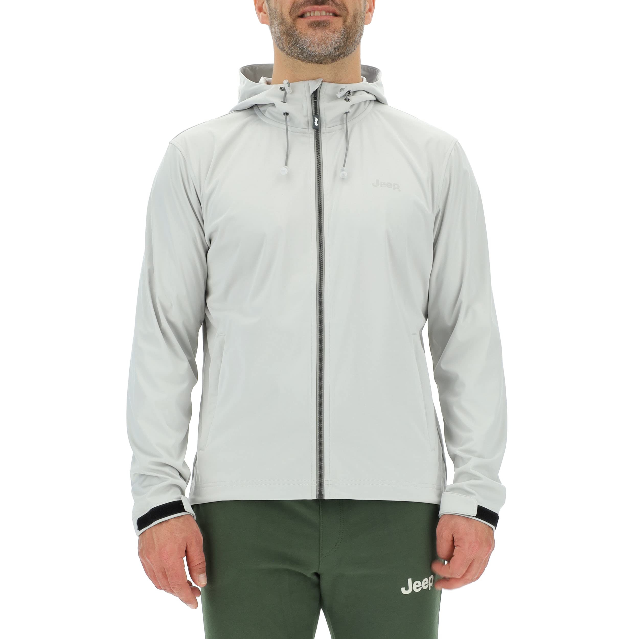 Veste softshell homme légère capuche zippée Jeep J23s jacket