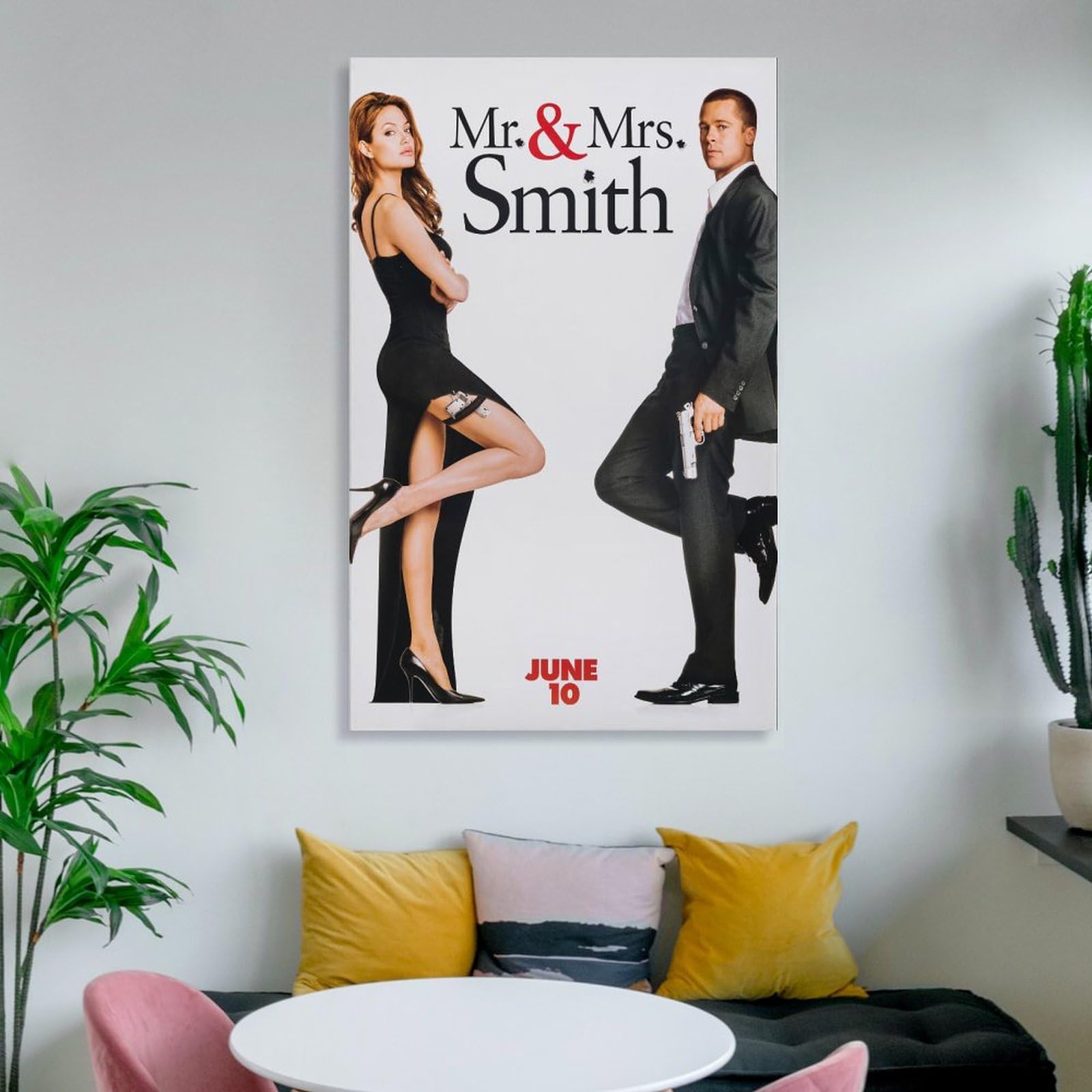 Amazon.co.jp: Mr & Mrs Smith古典映画のポスターMr&Mrsスミスポスター