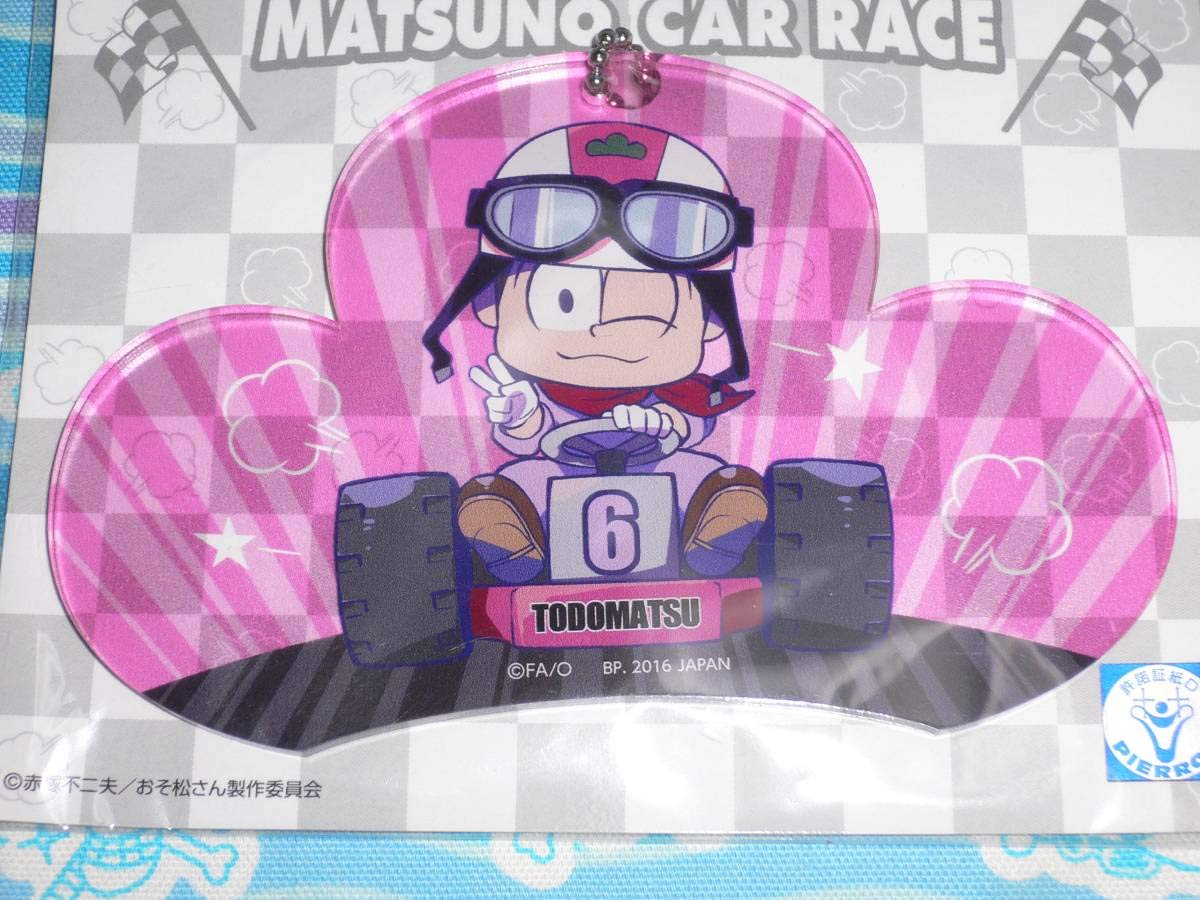 おそ松さん 闇松 おそ松 インスタントフォト風カード プレートキーホルダー おそ松さん 闇松 チョロ松 一松 トド松 インスタントフォト風