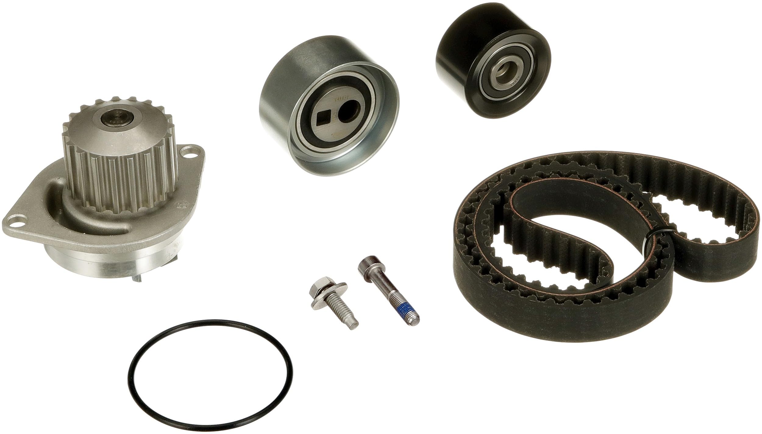 GATES KP15458XS Kit cinghia distribuzione pompa acqua N° denti: 134 25,4 mm con pompa acqua Compatibilità con CITROËN SAXO S0, S1, PEUGEOT 106 II Hatchback 1A, 1C