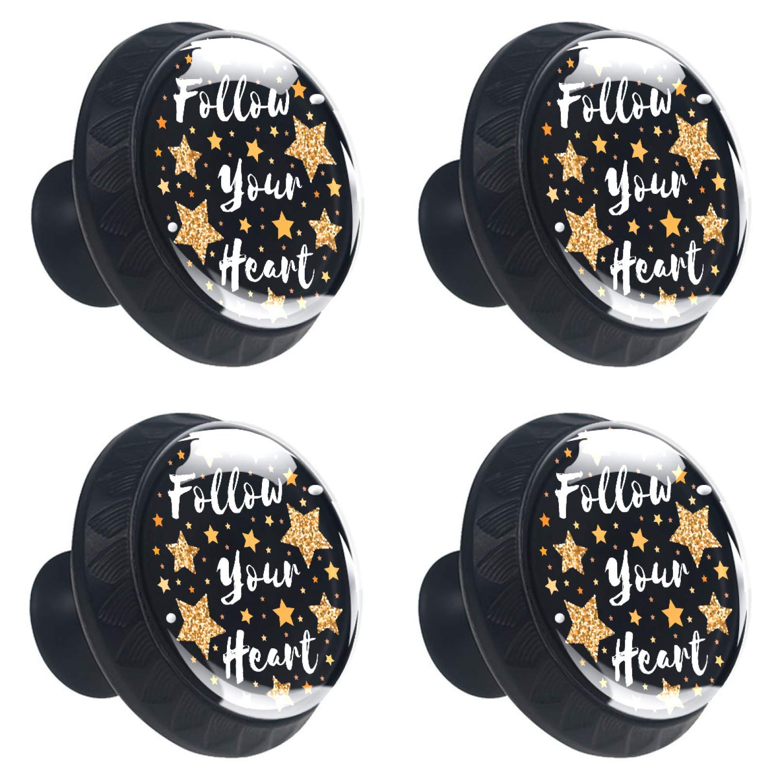 Boutons de meuble en verre lot de 4 pour réparer et relooker un placard démodé