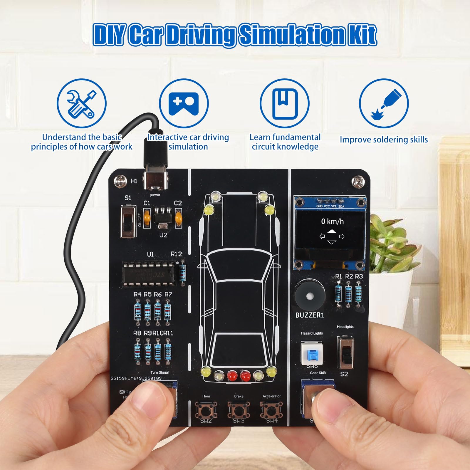 Car Driving Simulation Soldering Kit - Image 4