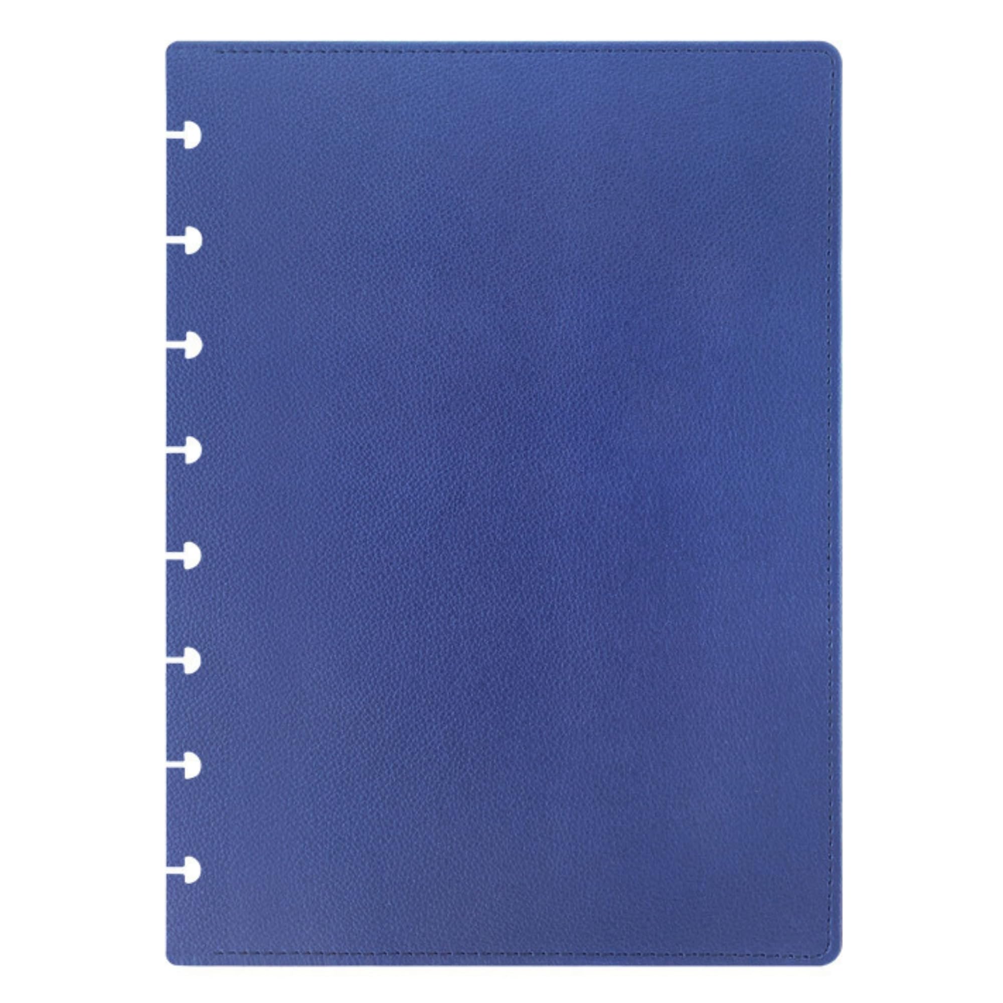 ITSYHPRO A5 Size Discbound Journal PU Leather Covers(1 Pair) Compatible with Notebook and Planner(Blue,A5) โ image 1