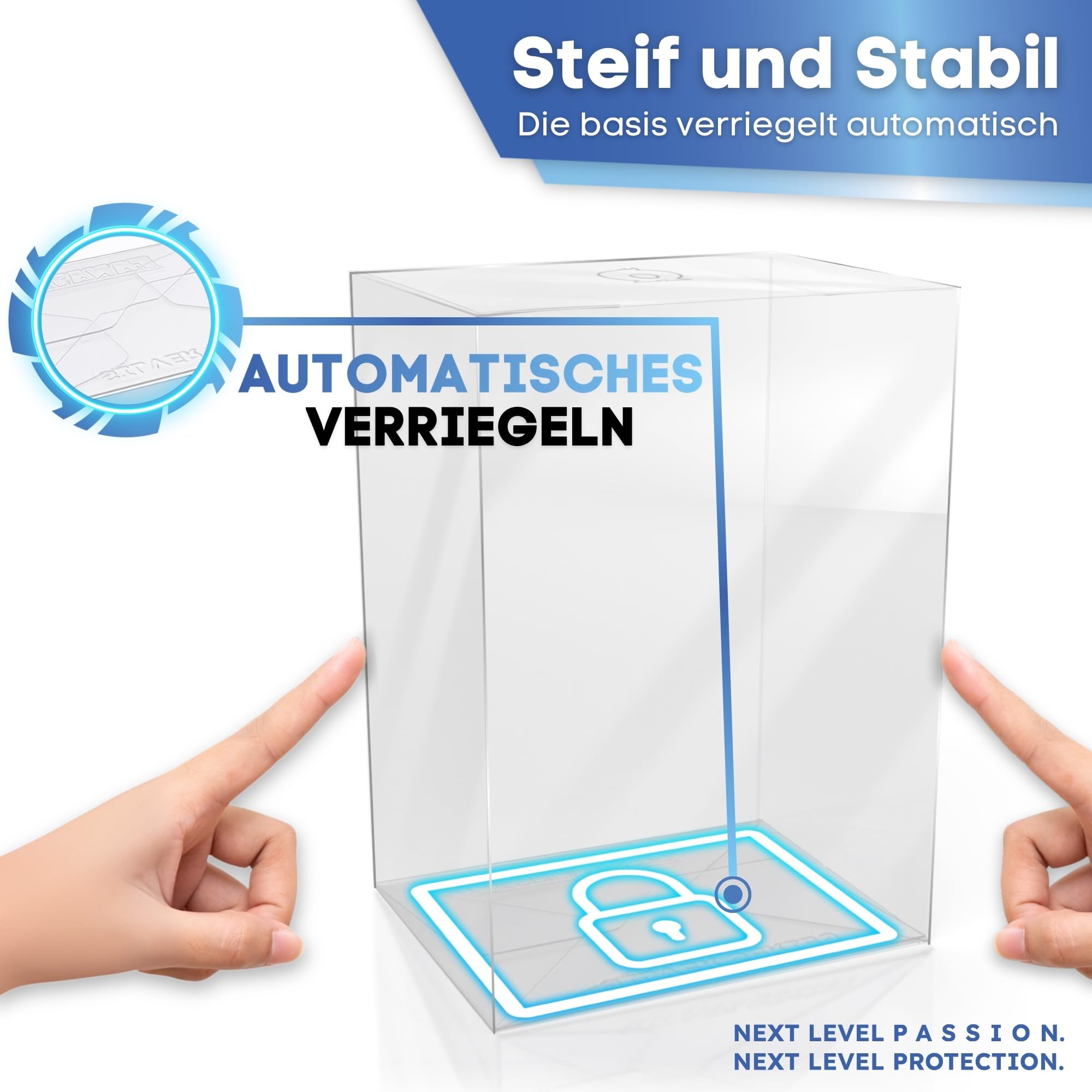 50er-Pack Silver Schutzhüllen für Funko Pop 4" - 0,4mm Pop Schutzhülle - Bewahre Deine Sammlung in perfektem Zustand mit deinem Funko Protector mit Kratzschutzfolie