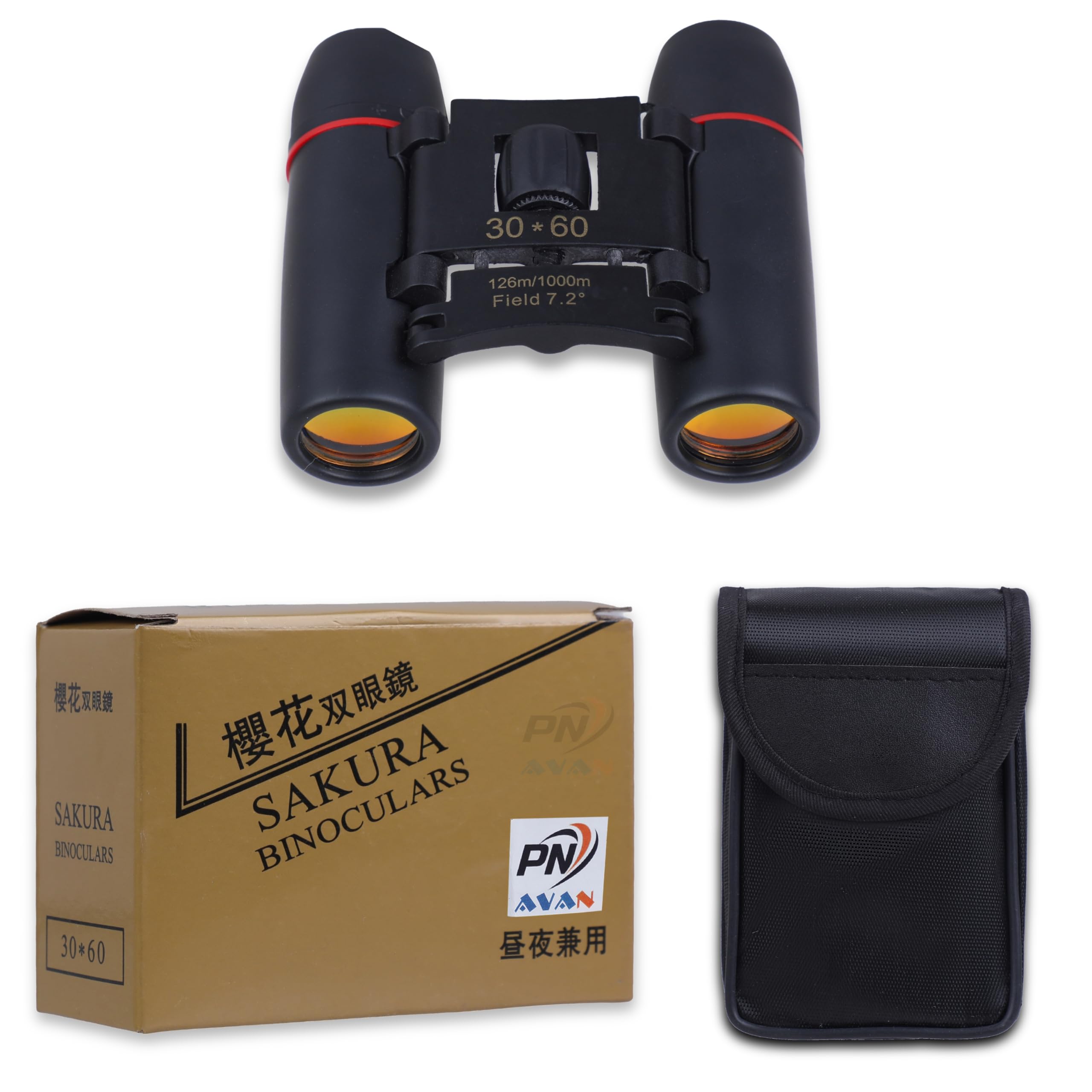 Binocular HD Vision Binoculars 10000M High Power for Outdoor Travel Stargazing Concerts Sports Optical Vision Binocular Fixed Zoom (30X60)-image-38