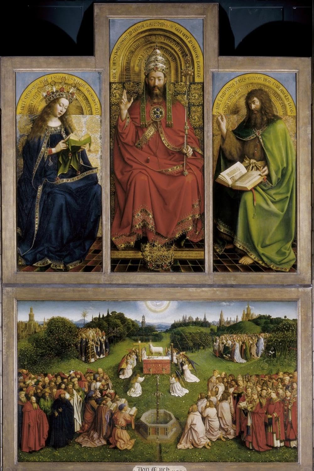 Amazon.com: ART.COM Wall Art Print The Ghent Altarpiece or