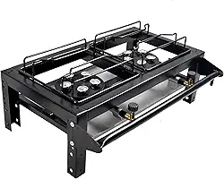Fogão Industrial Mesa Bancada 2 Bocas Grande - Alta Pressão