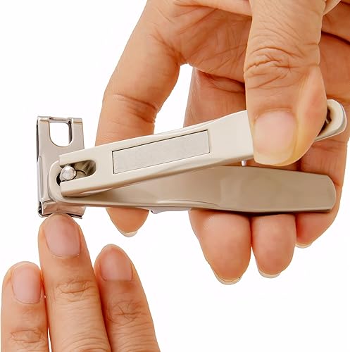 Cortaúñas giratorio para uñas duras y uñas gruesas de los pies, mango largo, afilado y duradero, cortaúñas de acero inoxidable para hombres y