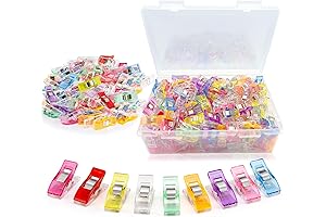 Quilting Clips and Sewing Fabric Clips: 200 Pcs Multipurpose Sewing Clips for Quilting