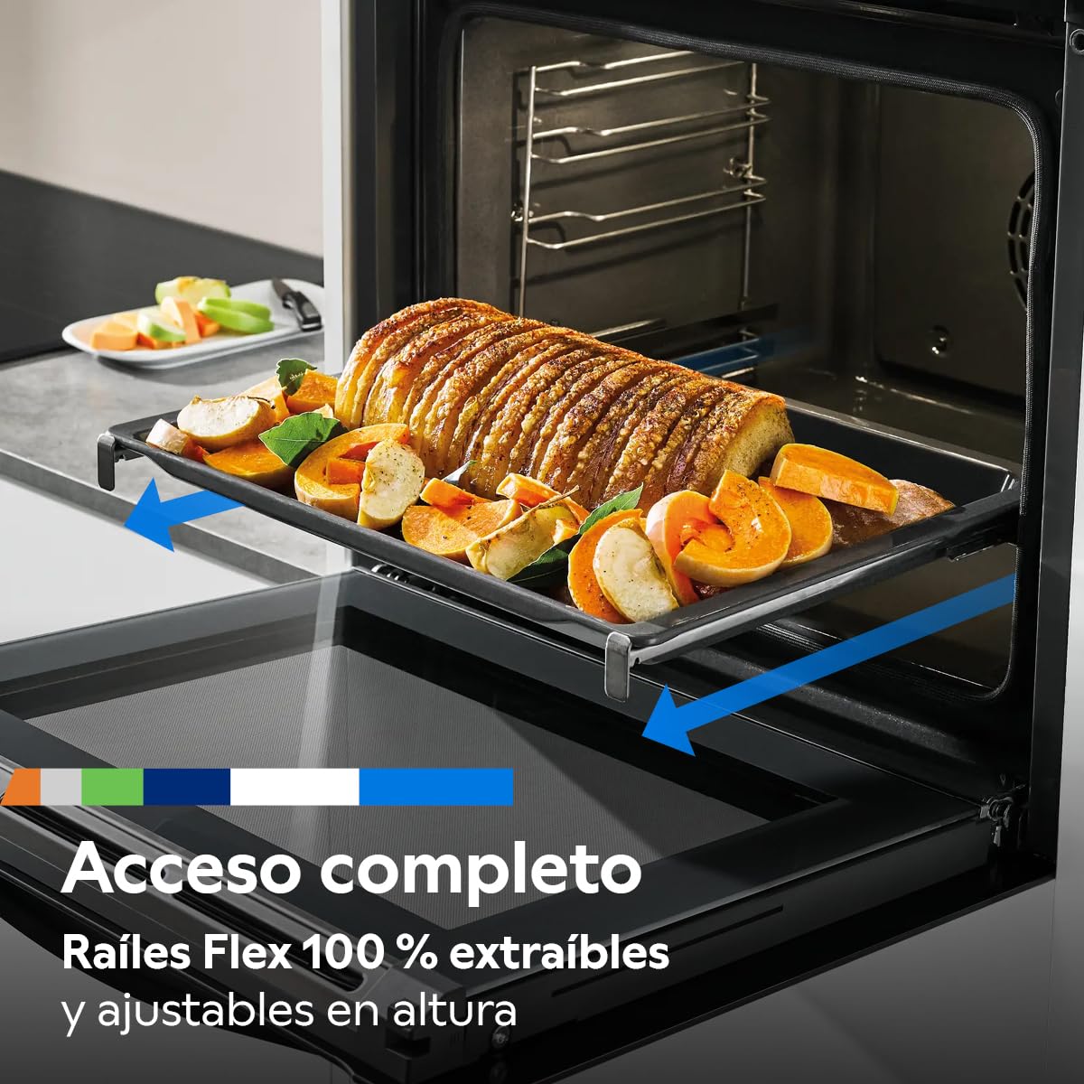 Balay – Horno con Vapor, Pirólisis, Freidora de aire, blanco, 3HD5829B3 | Lo tiene todo: autolimpieza total con Pirólisis y una forma más sana de freír.