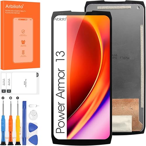 para Ulefone Power Armor 13 6.81 "Pantalla LCD táctil Asamblea digital con herramientas