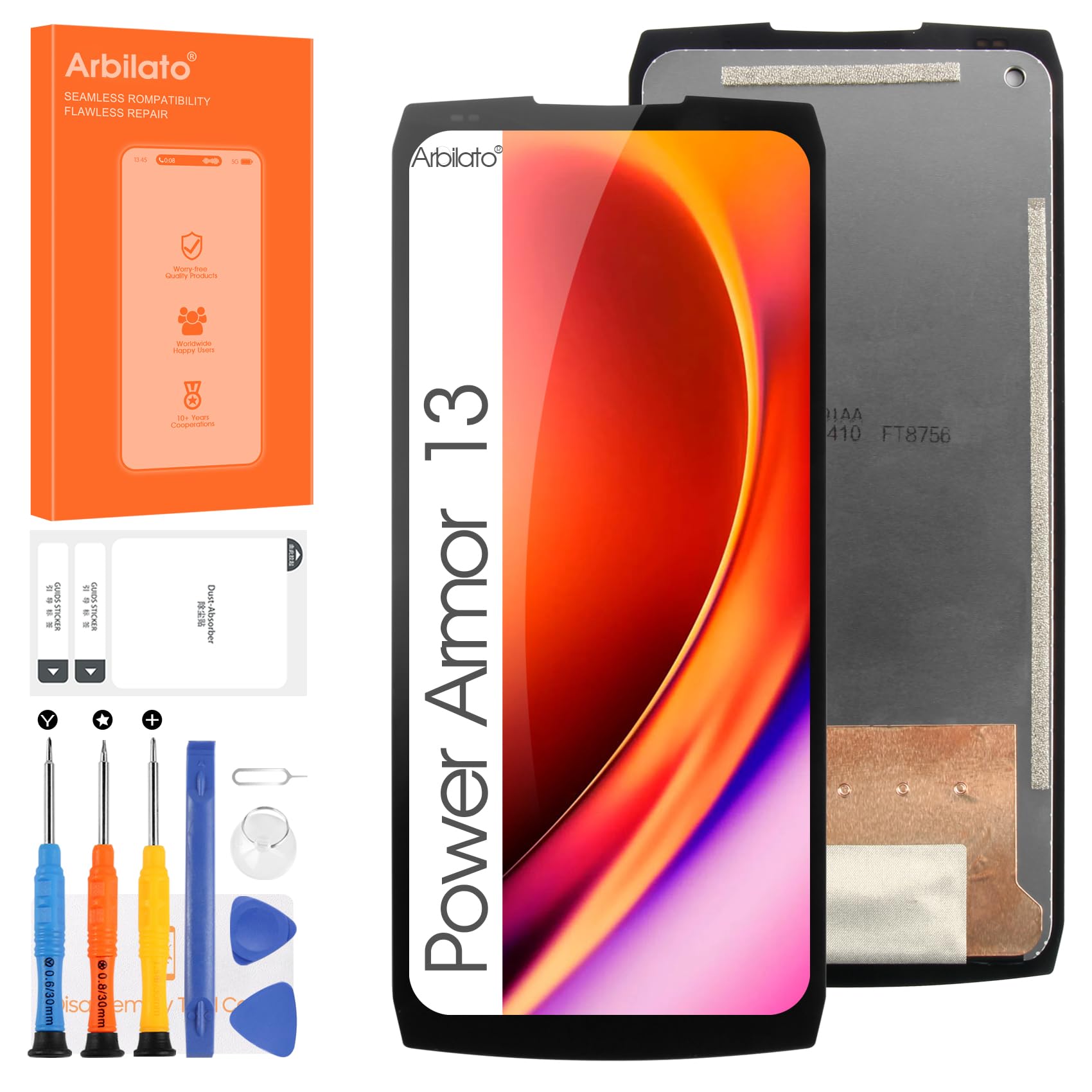 atFoliX 3x Film Protection d'écran pour Ulefone Armor