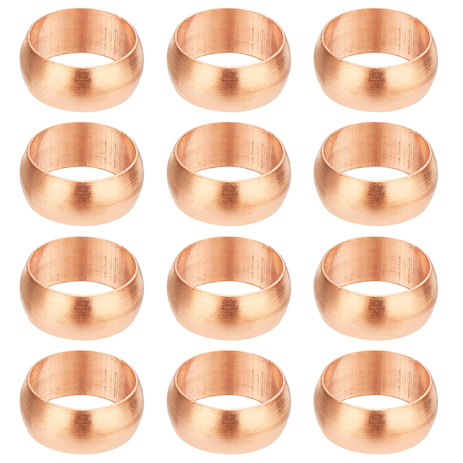 PATIKIL Wellenkragen Set 10 Stück - 12mm Bohrung, Kohlenstoffstahl Für Maschinenbau & Automotive