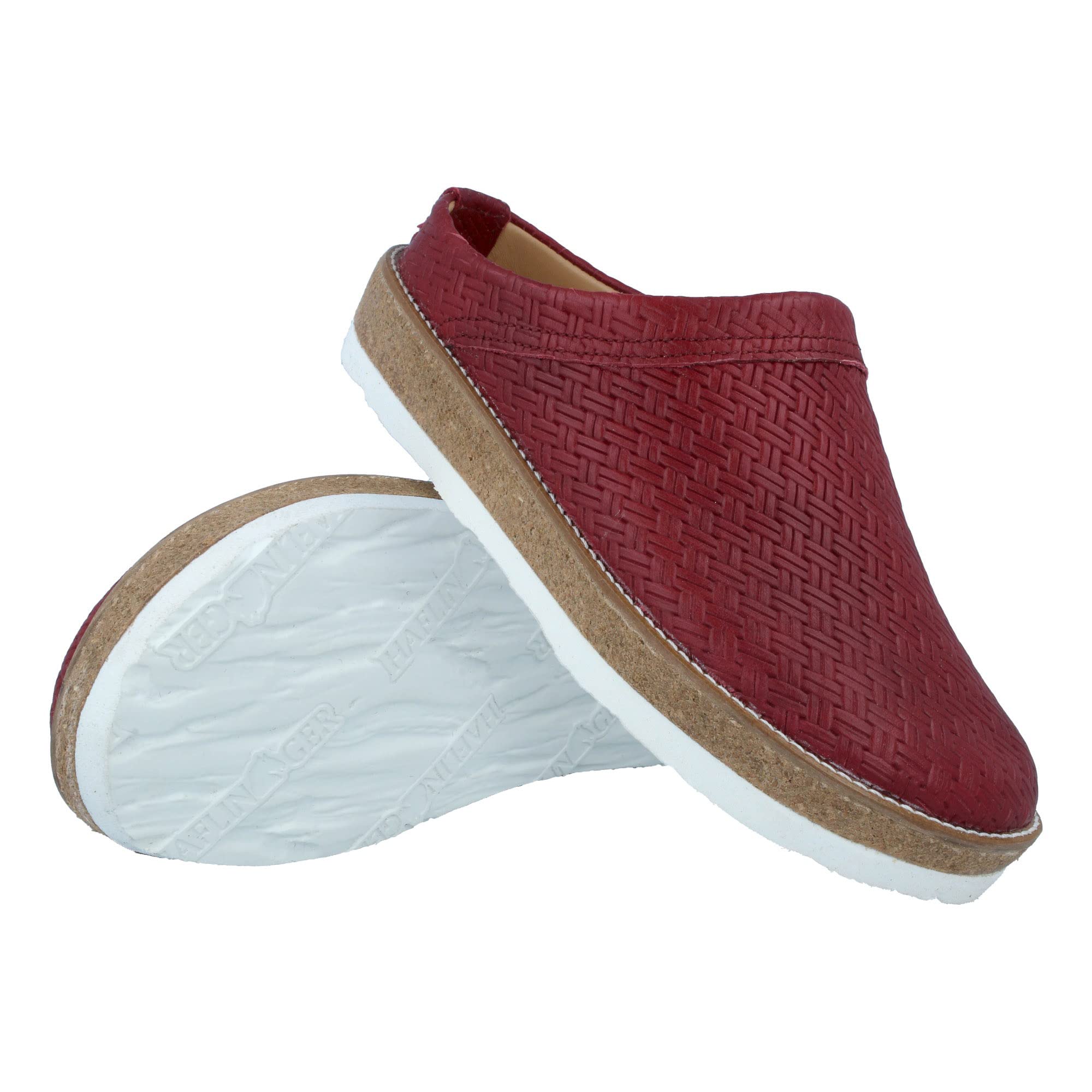 Haflinger Męskie chodaki Travel-Classic, brązowy - Braun Marone - 38 EU