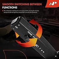 Vista 4 de A-Premium Interruptor de señal de giro Interruptor multifunción compatible con Volvo VNL VN 2005 2006 2007 2008 2009 2010 2011 2012 camión