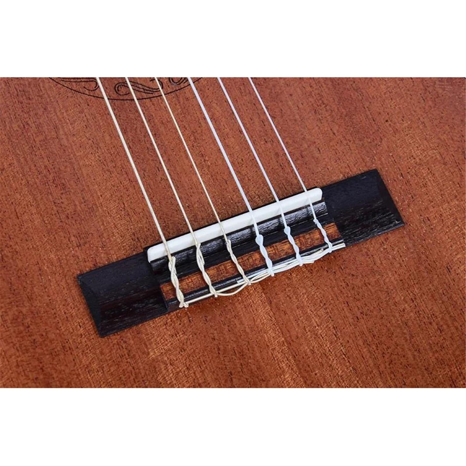 Ukulele Chitarra Acustica Baritona Ukulele Tenore Cutaway Da 76,2 Cm. Chitarra Da Viaggio Ukulele A 6 Corde