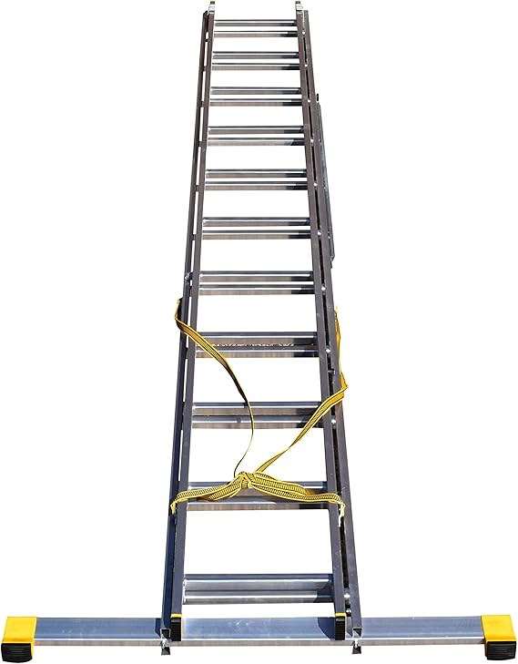 5.12m 2 Section Extension Ladder/Ladders with Integral Stabiliser