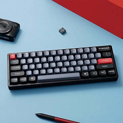 Miniatura 8 de Keychron K12 Pro QMKVIA Teclado mecánico inalámbrico Macro programable personalizado con interruptor marrón Keychron K Pro intercambiable en