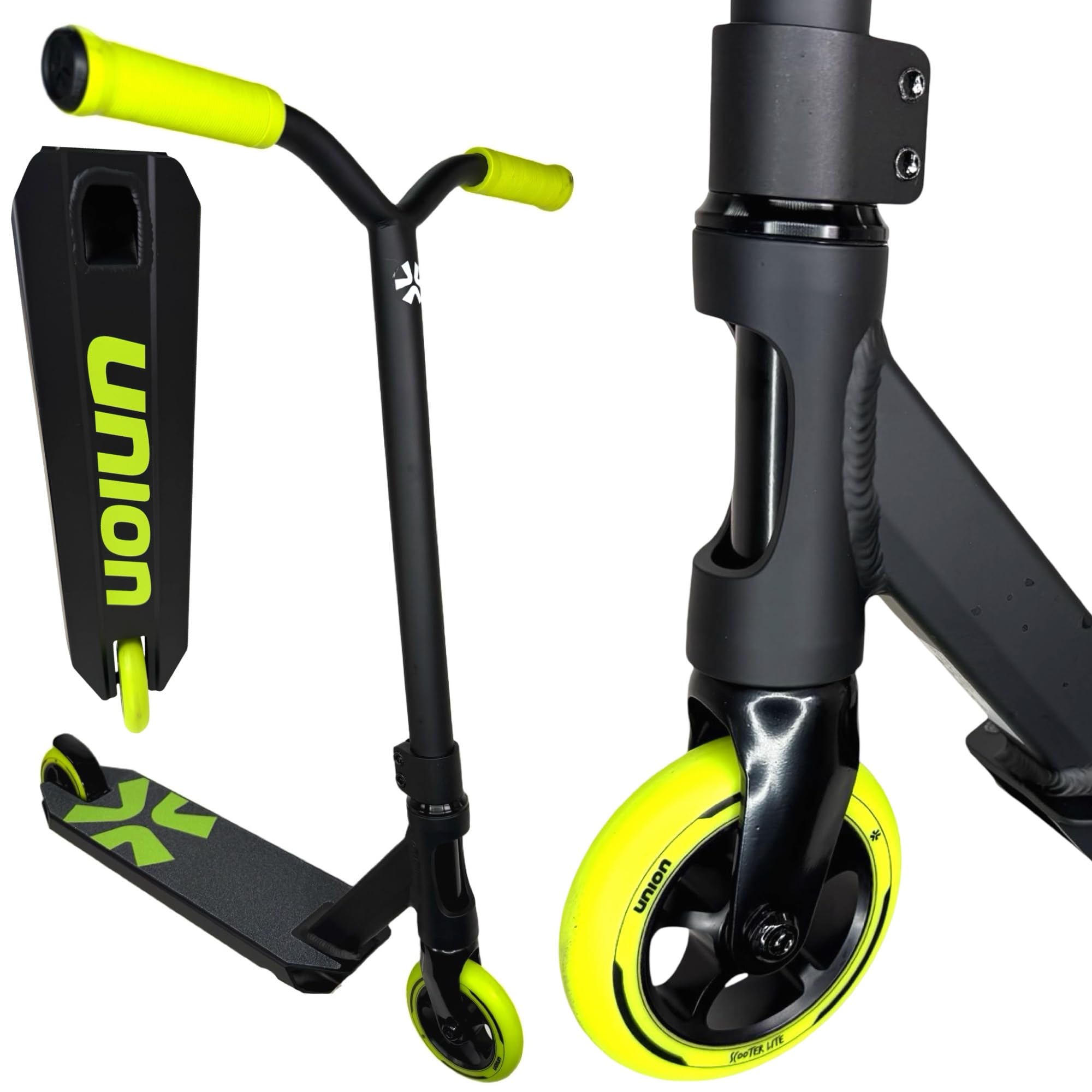 Union Base Lite Stunt Scooter per skatepark, pompa track I Trick I Tret Roller per piccoli principianti