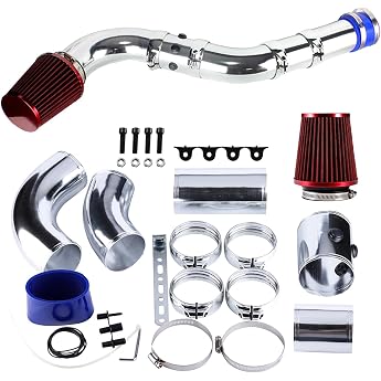 3 76 mm Car Cold Air Intake Kit - Aluminium Alloy