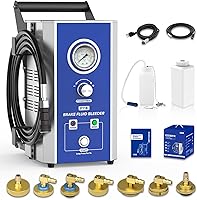 Vista 1 de Kit de purga de freno eléctrico BELEY, máquina automática de 110V para cambio de aceite de líquido de frenos con kit de purga de cilindro maestro