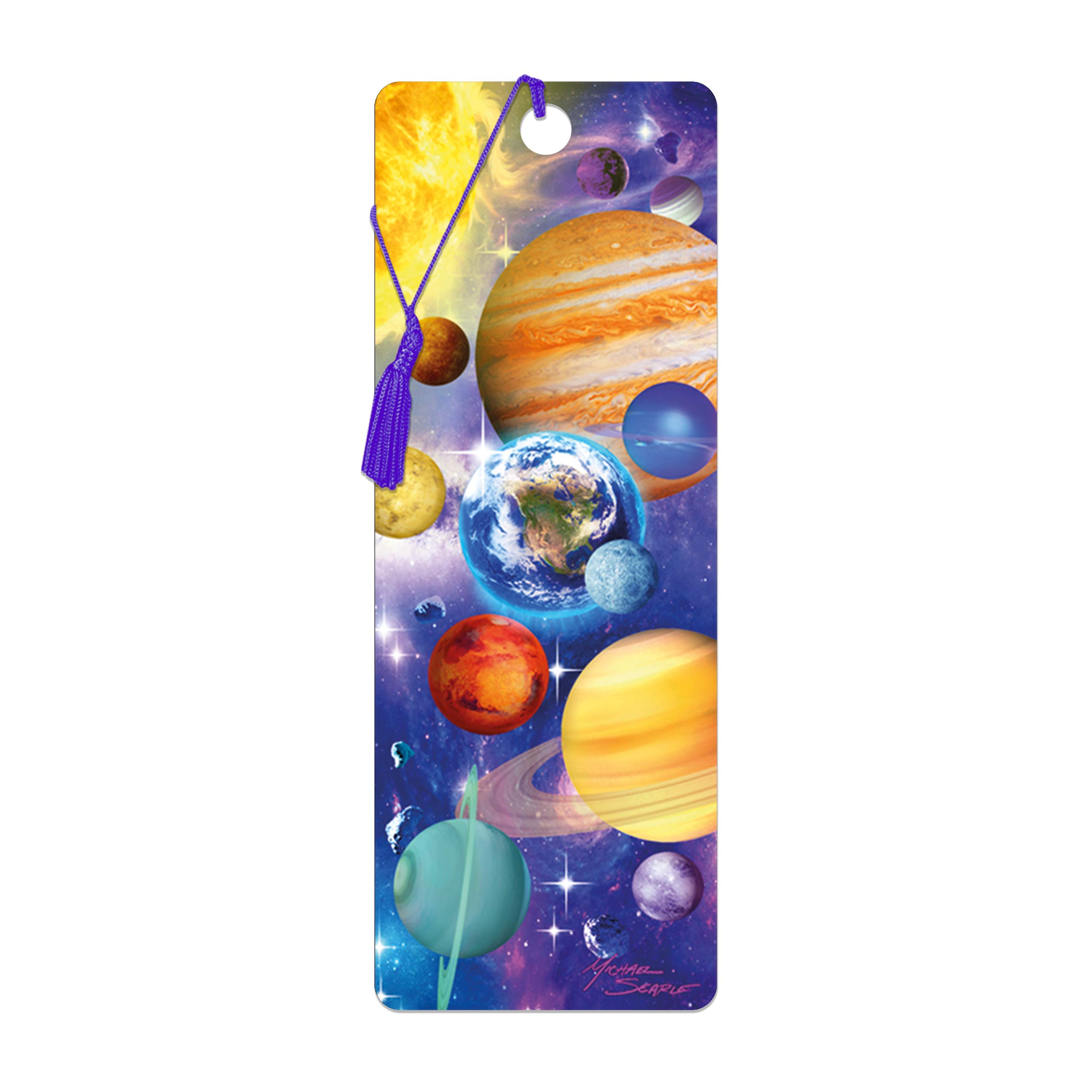 3D LiveLife Marque-page - Cerf à L'Aube De Deluxebase. Marque Page Cerf Avec Illustrations 3D Lenticulaires Sous Licence De L'artiste Renommé David Penfound