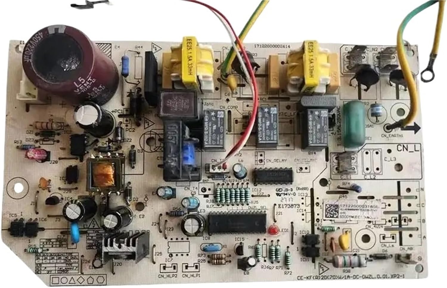 Suitable for Central air Conditioning External Motherboard 17122000002414 CE-KF(R) 20(70) W/1A-DC-DWZL.D.01.XP2-1