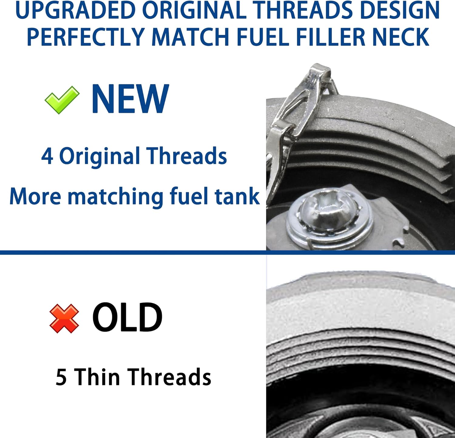 2 1/4" Locking Fuel Cap with Rubber Seal Ring Safety Chain and 2 Key Fit for Ford 650 750 / International MD Semi Truck/Hino 268 Box Truck. Replaces# FTA-N-04 FTA-N6-16 FTA-N-73 FTA-C02