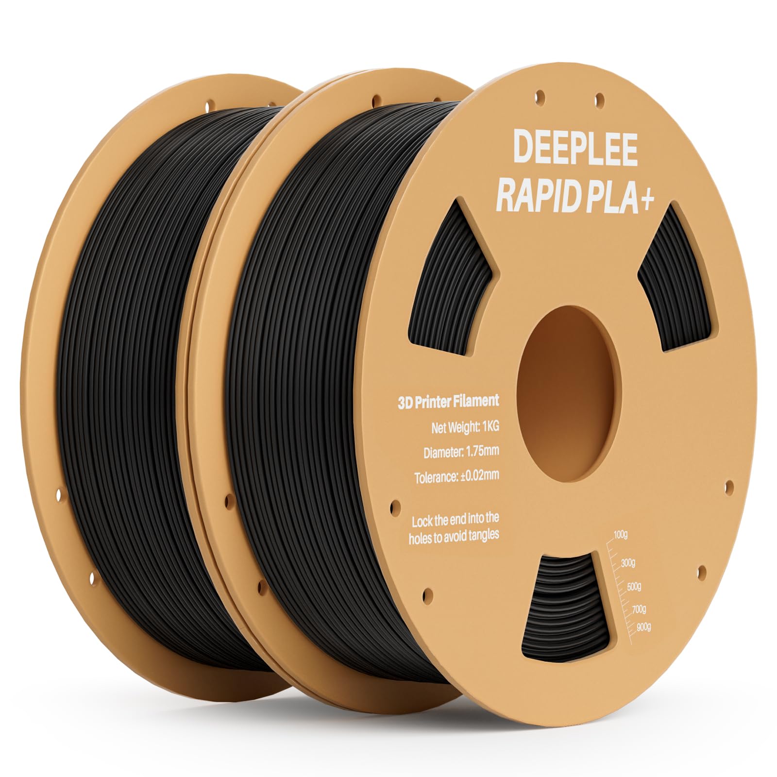 2-Pack 1kg PLA Plus 3D Printer Filament