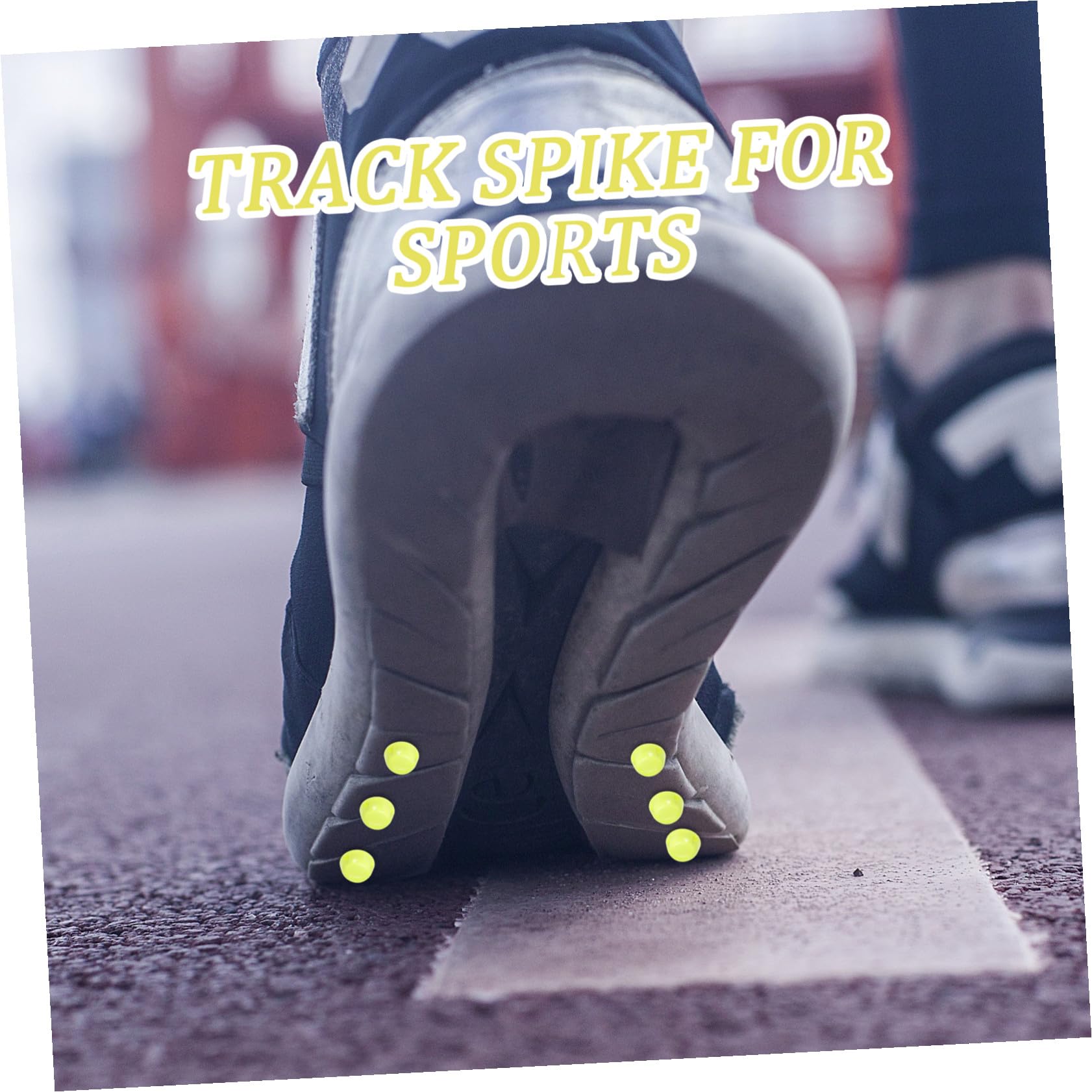 Gatuida Chiodi da Calcio Tacchetti da Calcio Scarpe Sportive Accessori per Scarpe da Sprint Chiodi in Alluminio Verde Chiaro