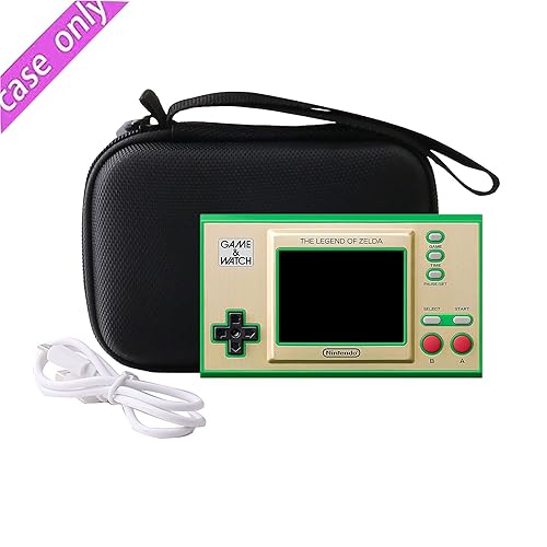Vista 5 de WERJIA Hard Carrying Case Compatible with Nintendo Game & Watch: The Legend of Zelda And Super Mario Bros