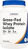 Proteína de Suero Aislada Nutricost Grass-Fed (Sin Sabor) 2LBS | Libre de GMO, Sin Gluten, Proteína Pura 2.03 Libras (Paquete de 1) 1