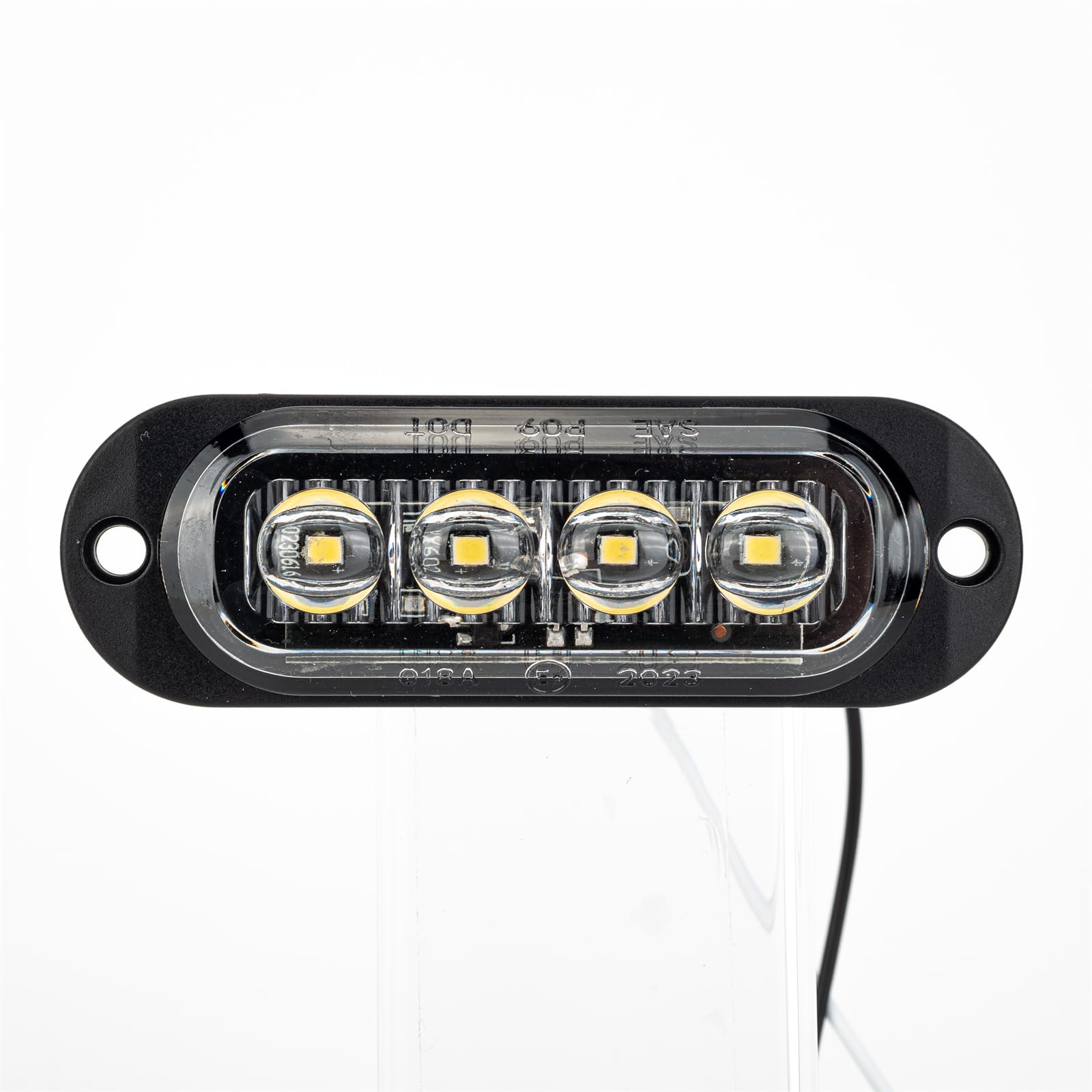 Camionetka Set Di 4 Luci Laterali Universali A LED Da 12V / 24V Bianco - Foto 7
