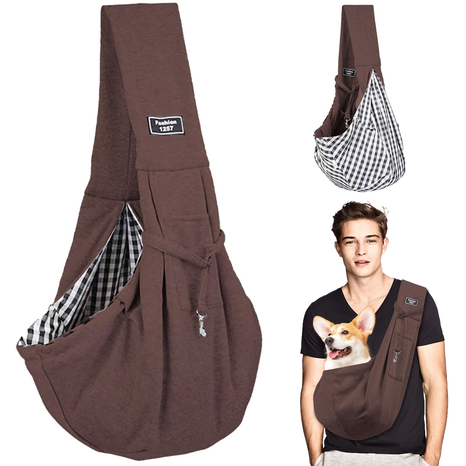 Praktische Umhängetasche Für Haustiere - Verstellbar & Bequem Für Spaziergänge Und Ausflüge