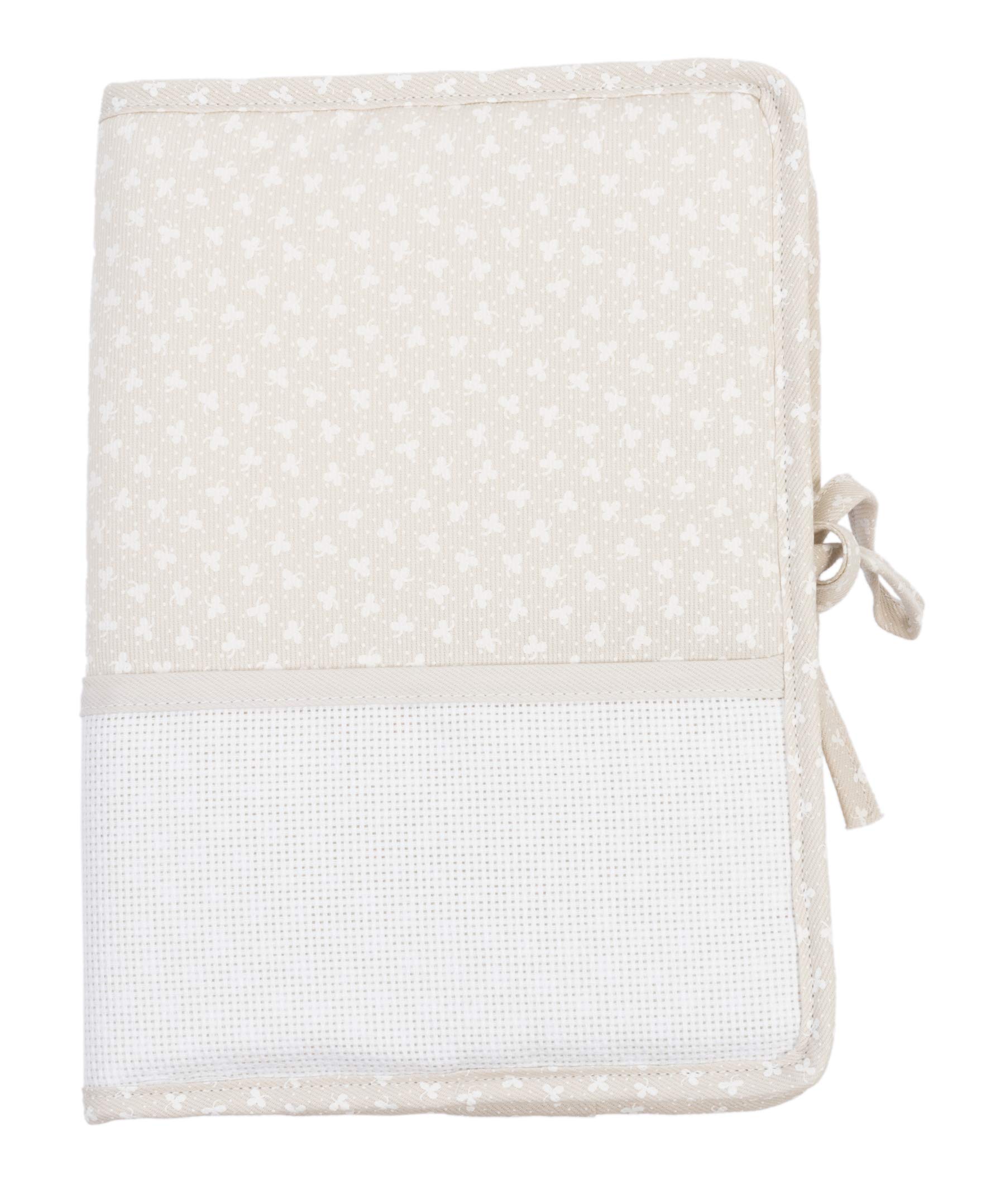 Filet Health Book Cover for Newborn Health Documents - Taupe - 100 g