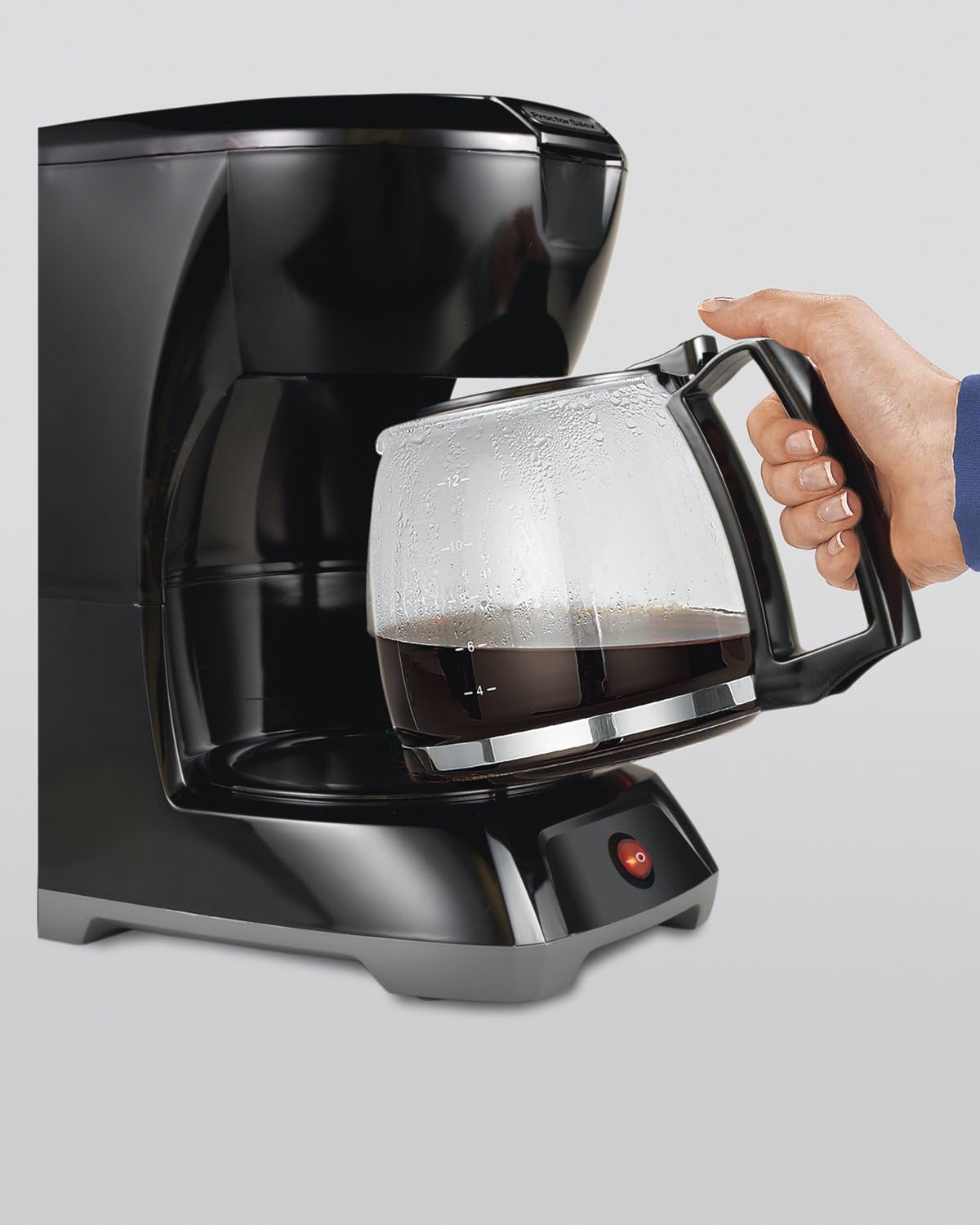 Proctor Silex 12-Cup Coffee Maker (43602),Black