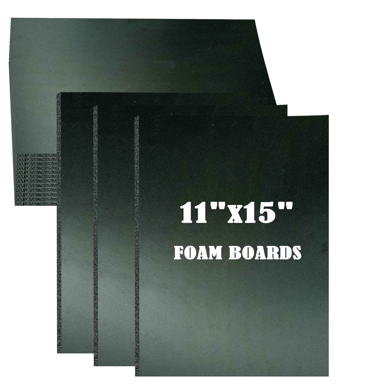 Buy 20Pack Foam Core Board, 11”x15” Black Foam Board, 3/16” / 5MM Thick