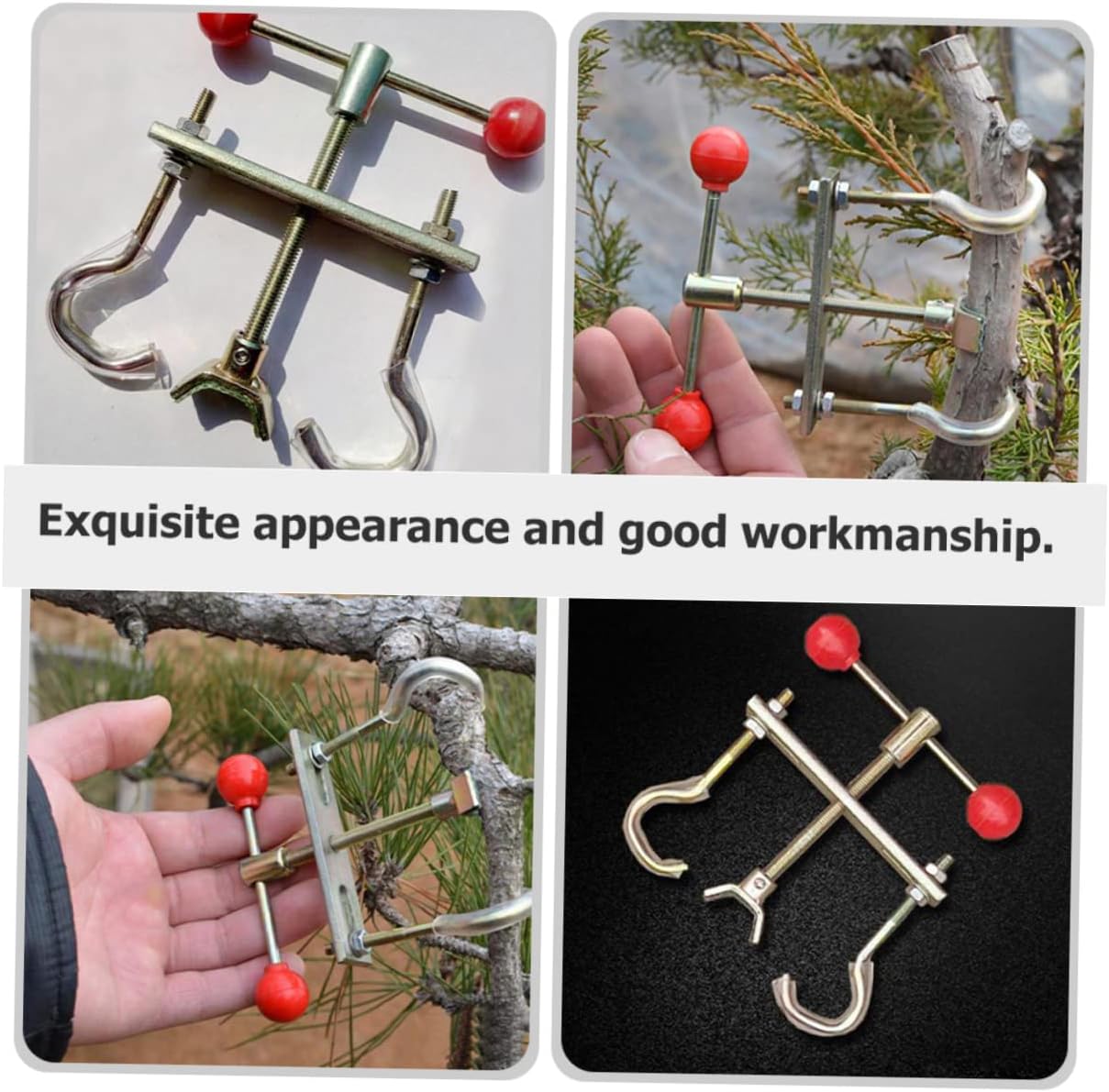 POPETPOP 3pcs Bonsai Bending Tool Tree Branch Trimmer Gardening Supply Plant Modeling Trunk Lopped Regulator Easy Use