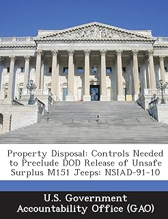 Property Disposal: Controls Needed to Preclude Dod Release of Unsafe Surplus M151 Jeeps: Nsiad-91-10