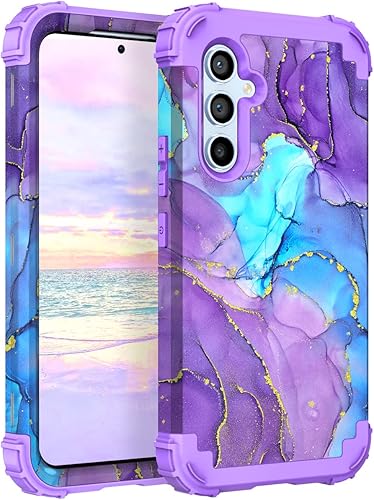 Hocase Funda para Samsung Galaxy A54 5G 2023, protección resistente a prueba de golpes, protección de goma de silicona suave, funda protectora