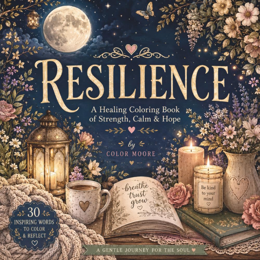 Resilience: A Healing Coloring Book of Strength, Calm & Hope