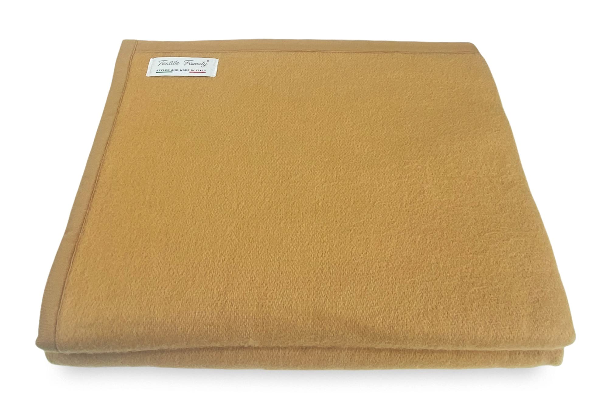 Tex family Manta ignífuga Spring antillama Peso Medio 1,0 Antifuego Clase 1 Homologada Made in Italy avellana - 1 plaza