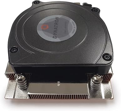 Dynatron A45 1U VC Base with Stacked Fin Heat Sink for AMD AM4/AM5 Processor