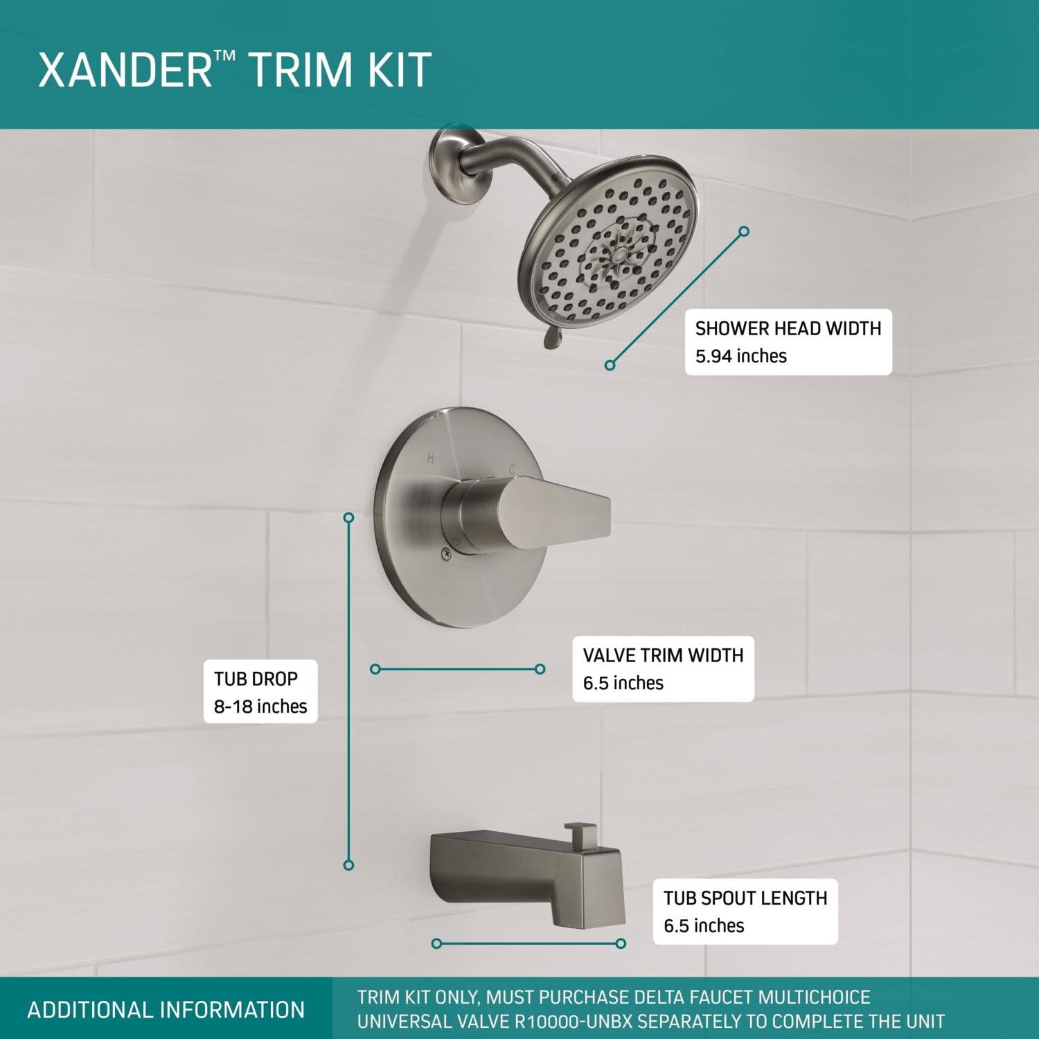 Amаzоn Crаzу 🔥 Dеаlѕ Peerless PTT14419-BN Xander Tub Shower Trim Only (Valve Sold Separately), Brushed Nickel Prоduсt Dеаl Peerless PTT14419-BN Xander Tub Shower Trim Only (Valve Sold Separately), Brushed Nickel