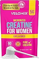 Vista 1 de VELOMIX Creatine for Women - 100% Pure Micronized Creatine Monohydrate for Women Supports Glute, Lean Muscles, Recovery, & Strength 300g Per