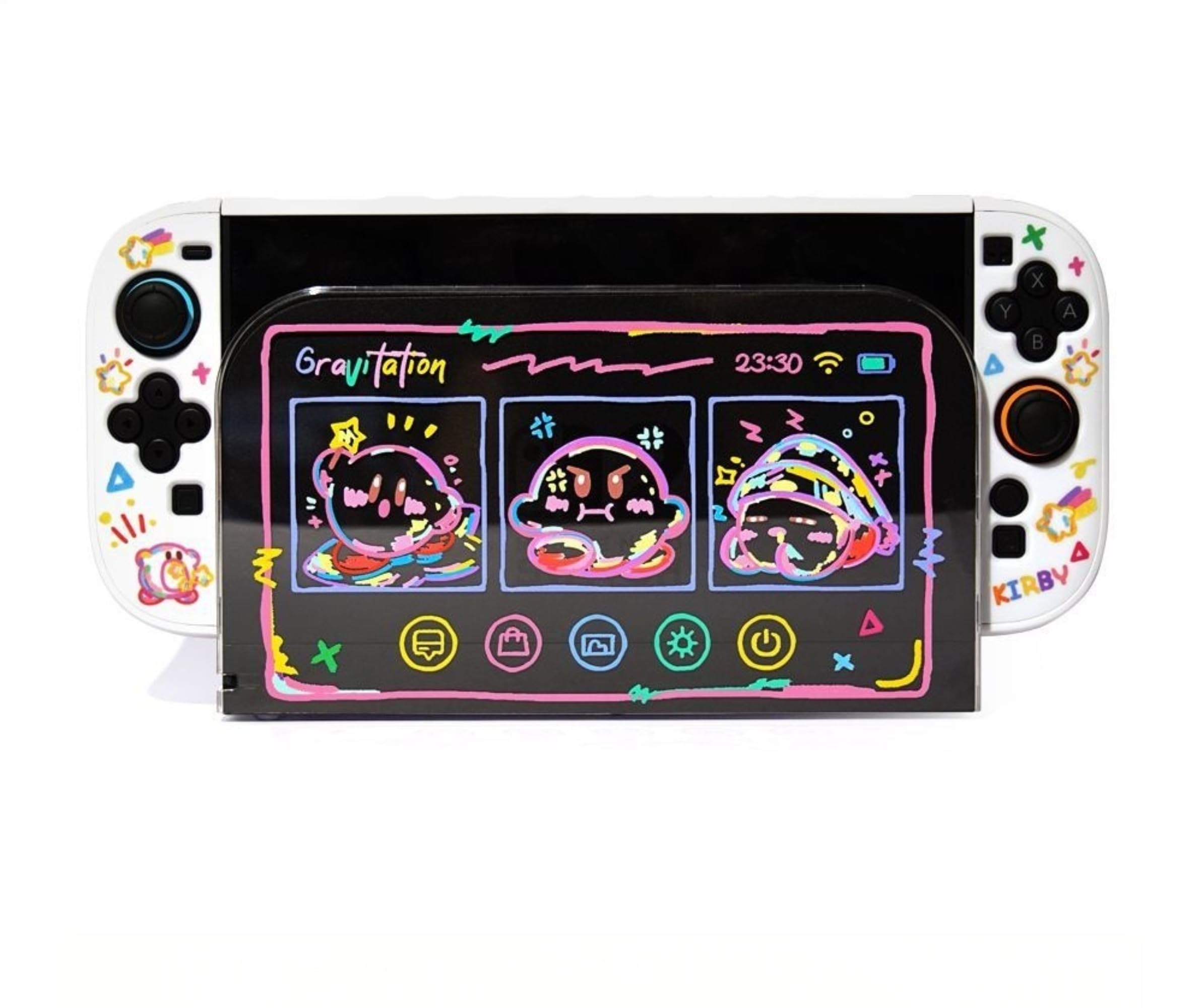 Amazon.co.jp: [YAYANA] カービィSwitch 2収納ケース ゲーム機保護