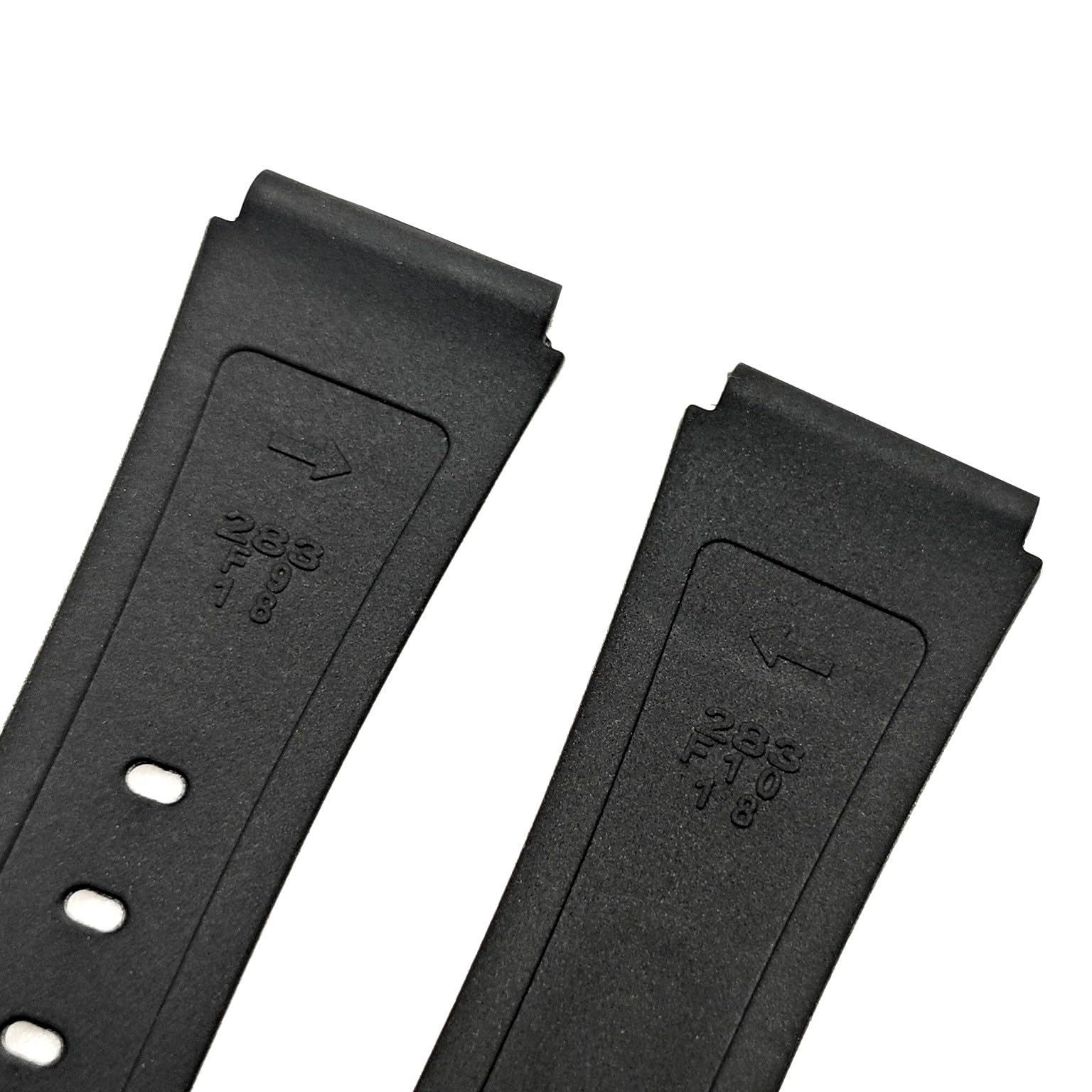 Correa de reloj de repuesto para Casio F-91W, correa de plástico negro con pasador de resorte y herramienta de extracción