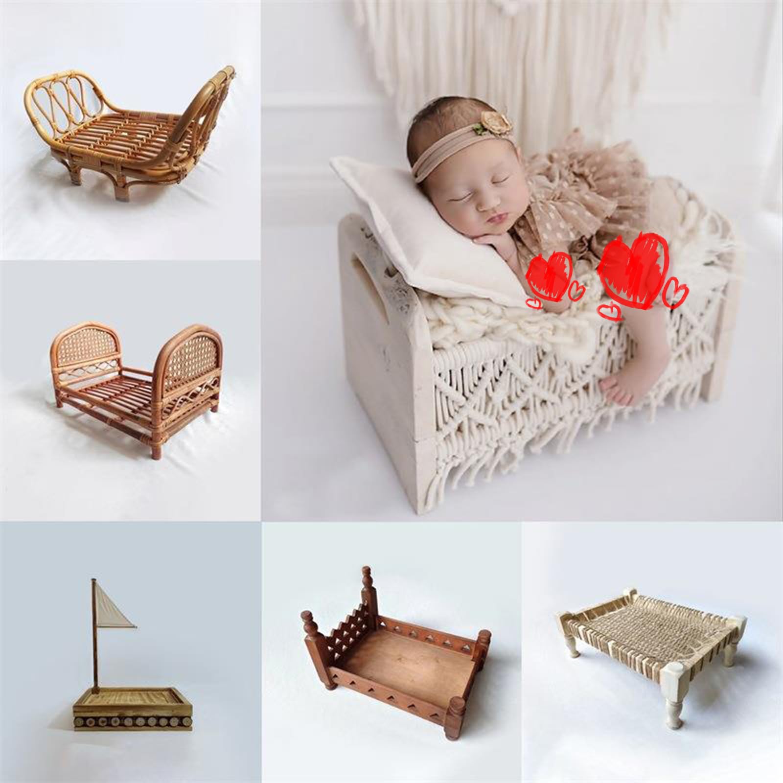 Articoli Fotografici in Letto per Bambini in in Mobili Accessori per Bambini Accessori per Bambini