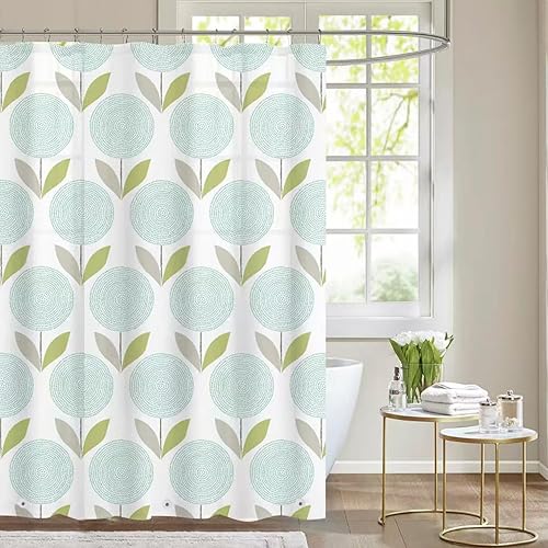 Forro de plástico para ducha, forro de cortina de ducha de EVA 6G de alta calidad con ojales inoxidables y 3 imanes pesados, cortinas de ducha